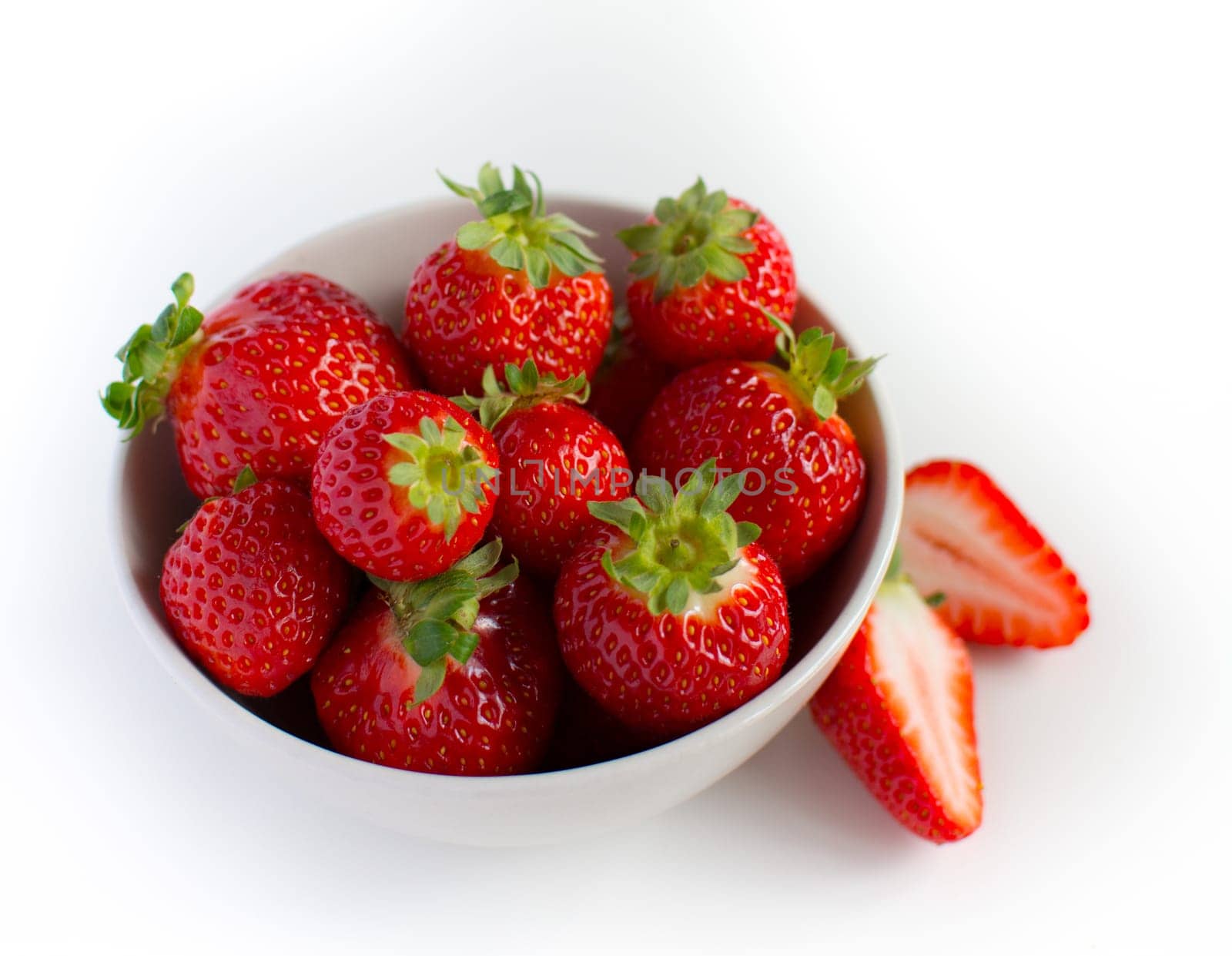 Beautiful fresh strawberries