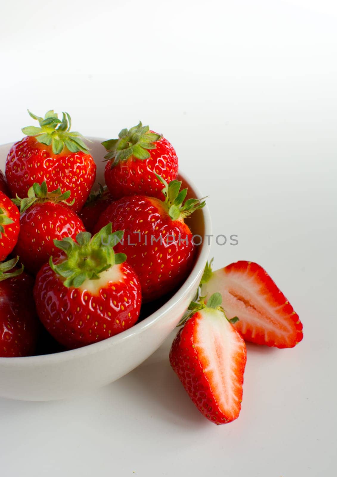 Beautiful fresh strawberries