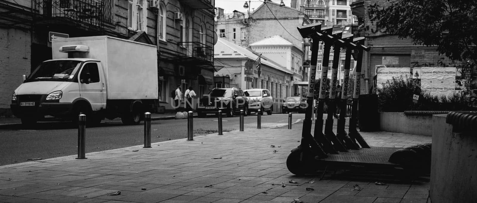 Typical historical architectural in downtown. High quality photo