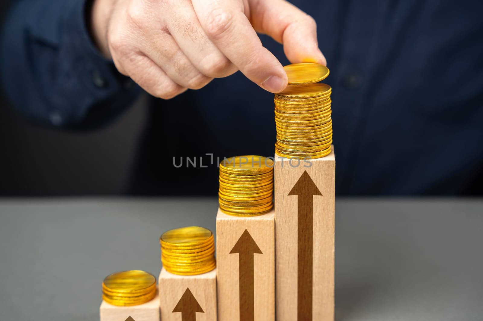 Profitability growth. Achieving a high return on investment signifies successful financial endeavors. Loans and mortgages. Evaluating opportunities, maximizing efficiency. Good economic climate.
