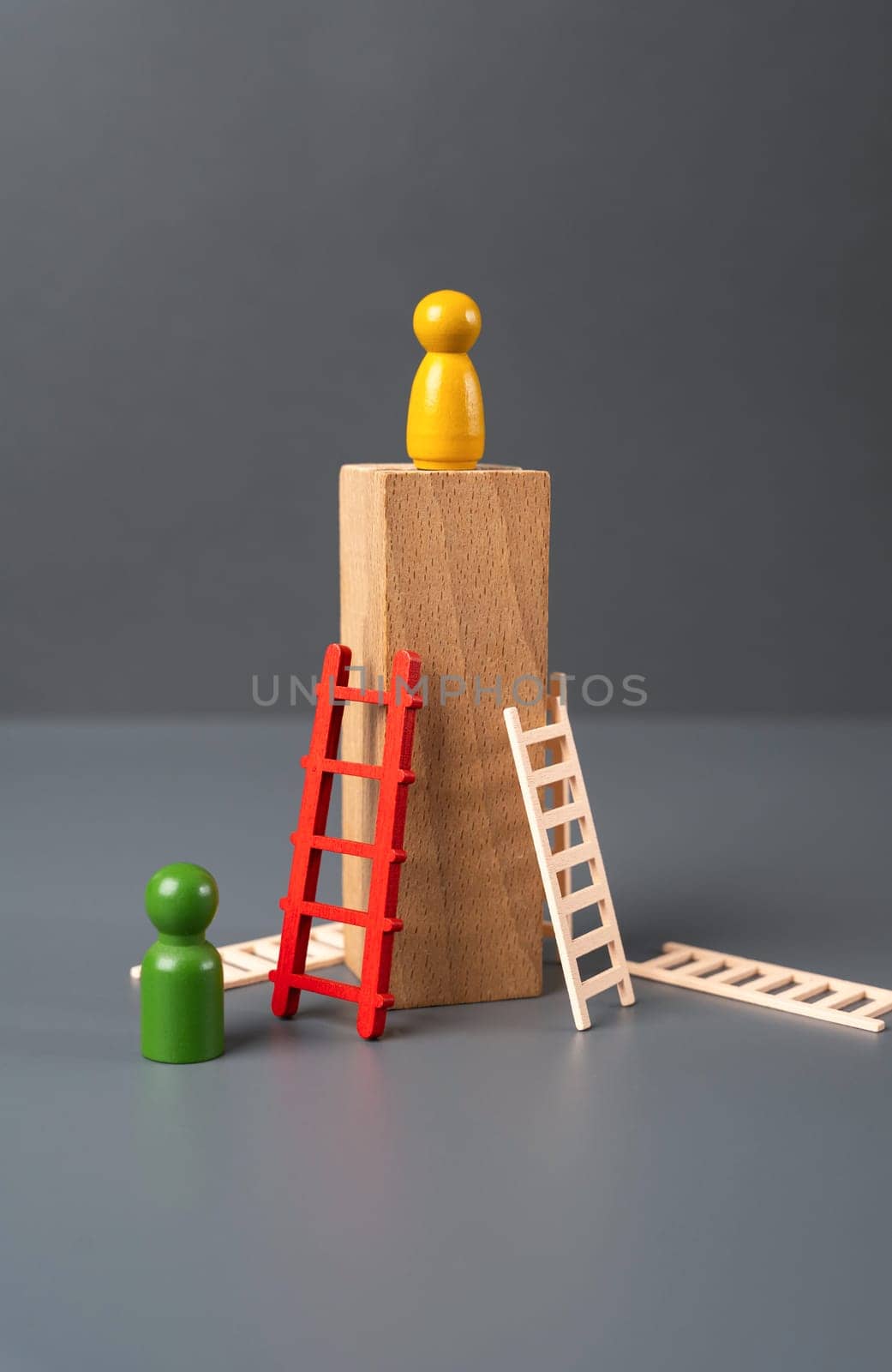 Getting to the top doesn't happen on the first try. Career success. Loneliness. Education and acquiring new skills. Credit lines and financial instruments to help to succeed.