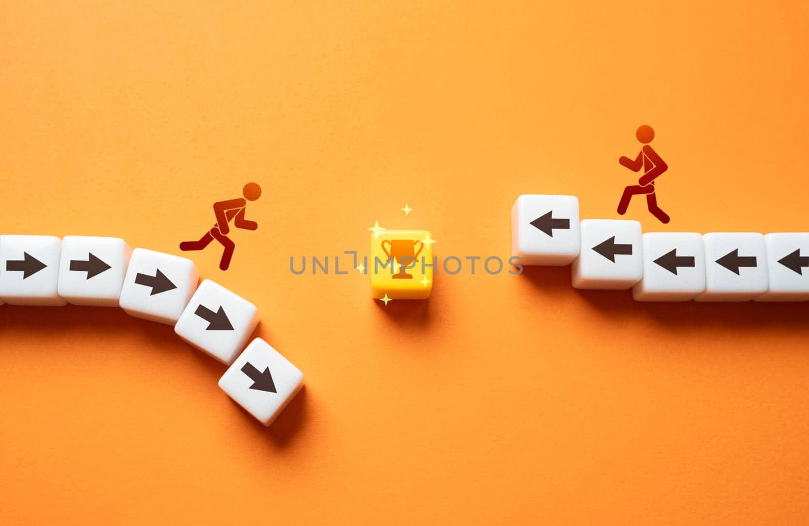 Competition for a prize. One of the participants loses strength for the last push. Calculated moves, leveraging skills. race for recognition. Reputation and credibility. Growth and success.