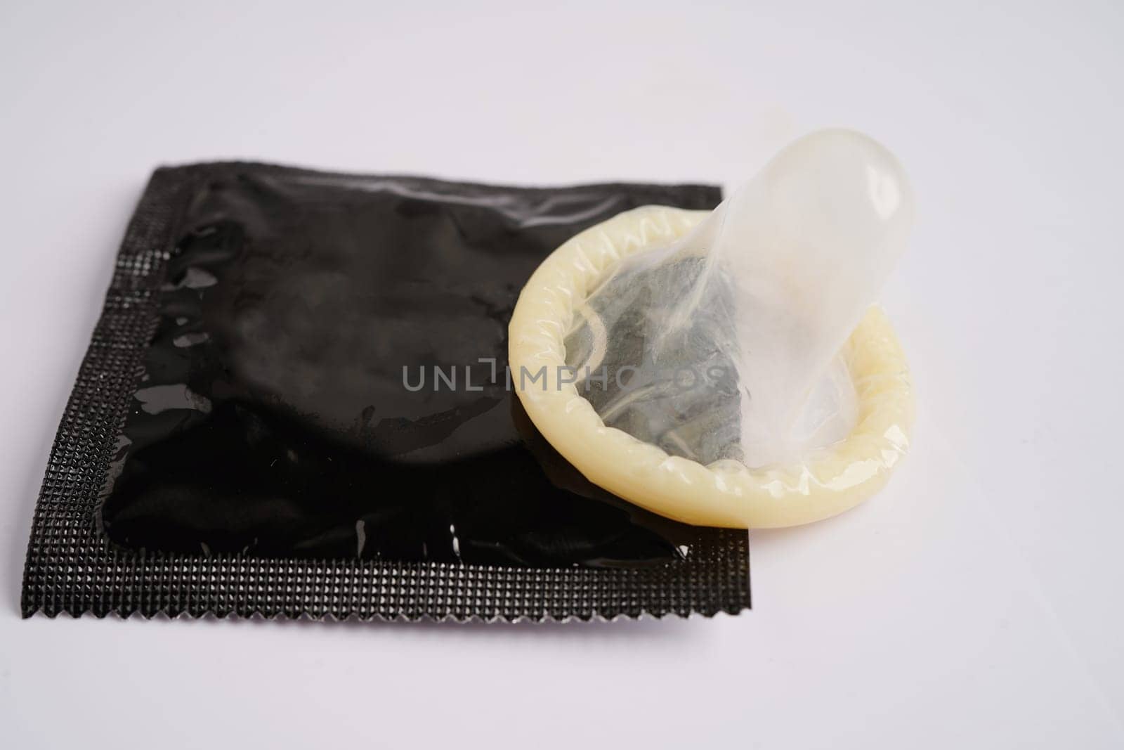 Condom  for prevent infection, safe sex  and birth control.