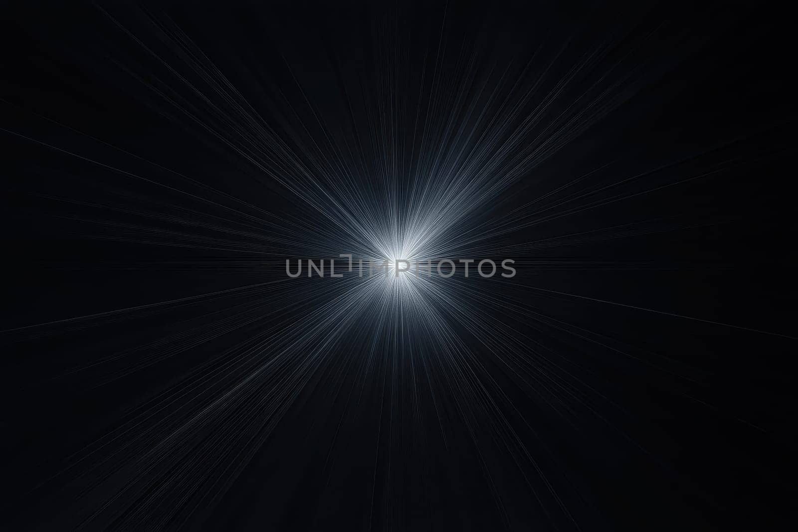 A captivating abstract image featuring light rays radiating from a central point against a dark backdrop. Perfect for visual projects.
