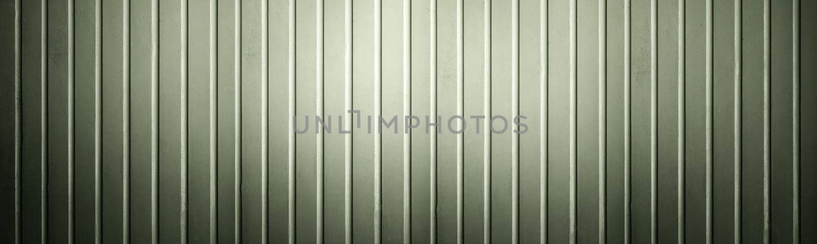 Closeup view of the wall. Abstract pattern of a wall with vertical ribbed lines. Mockup. Copy space. Wallpaper or texture background