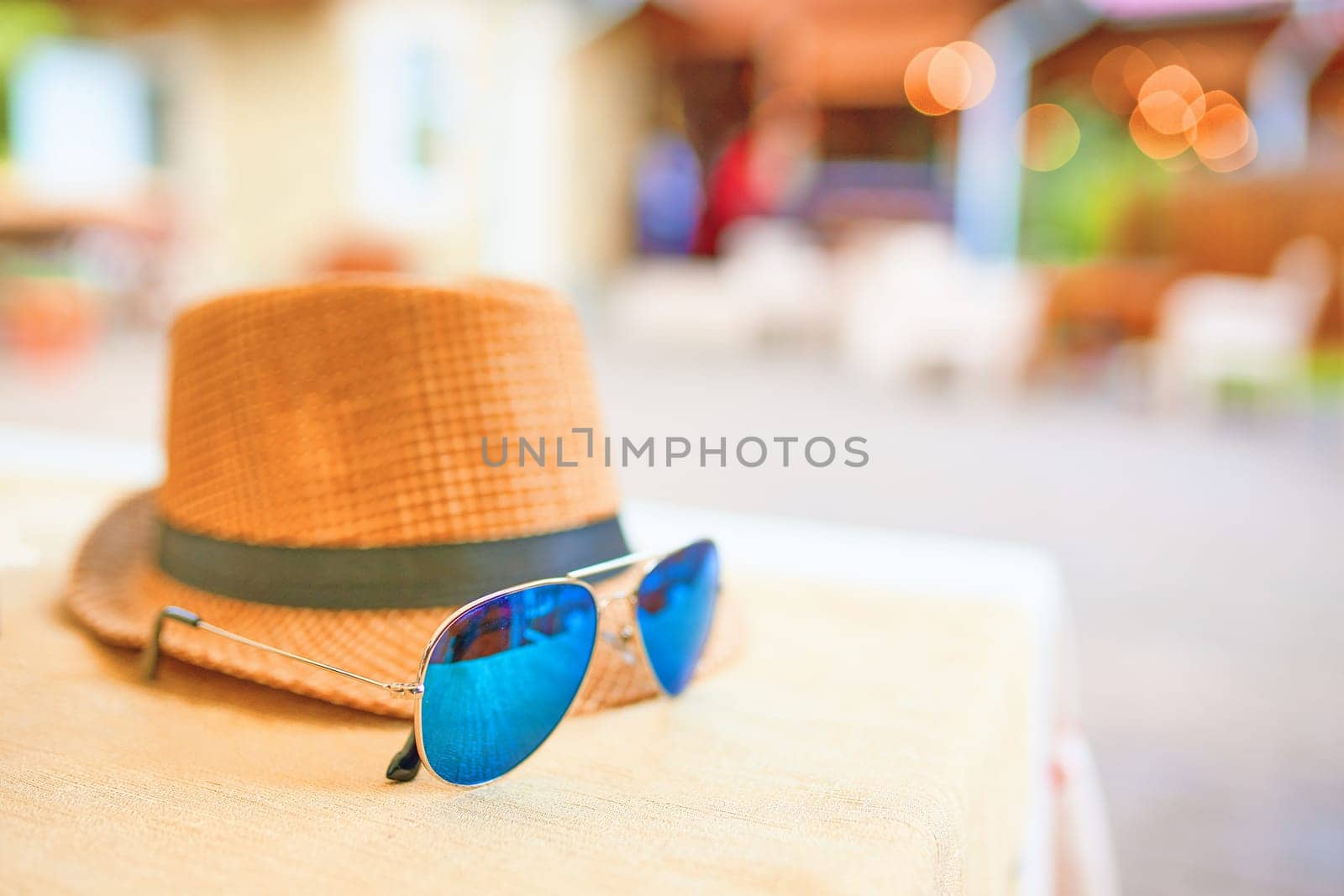 Straw hat on a hot day off.