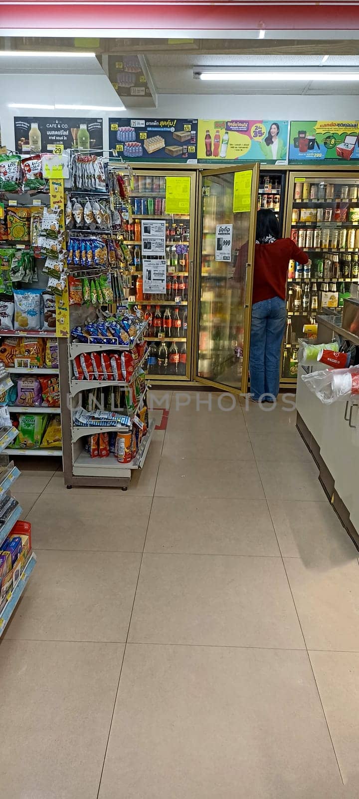 25-8-2022 Chonburi Thailand Convenience Store It is very popular, especially at 7/11. by boonruen