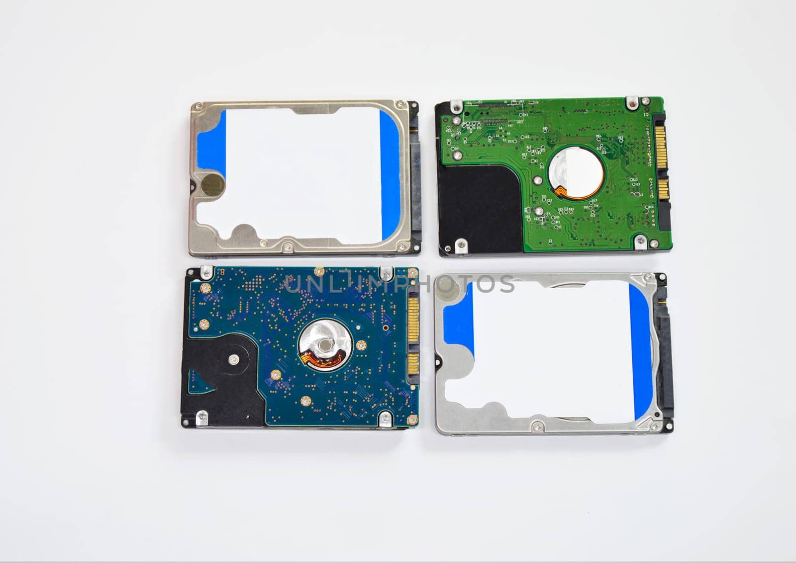 hard drive on a white background