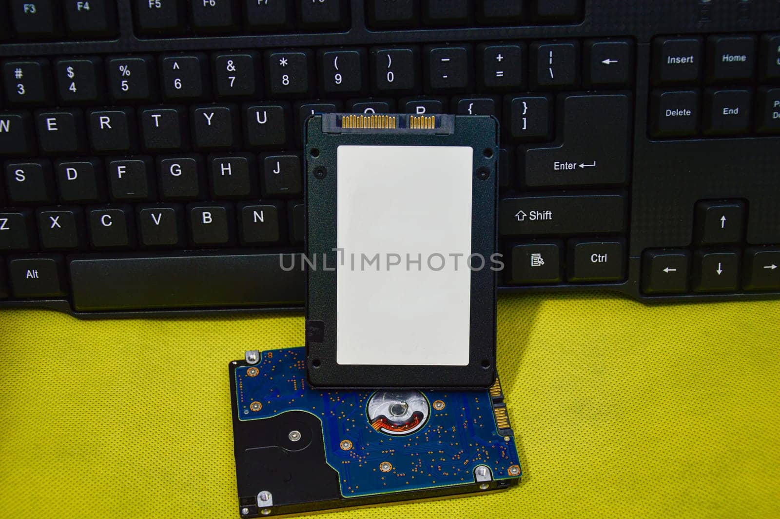 SSD is a hard disk that is more popular to use. old hard disk