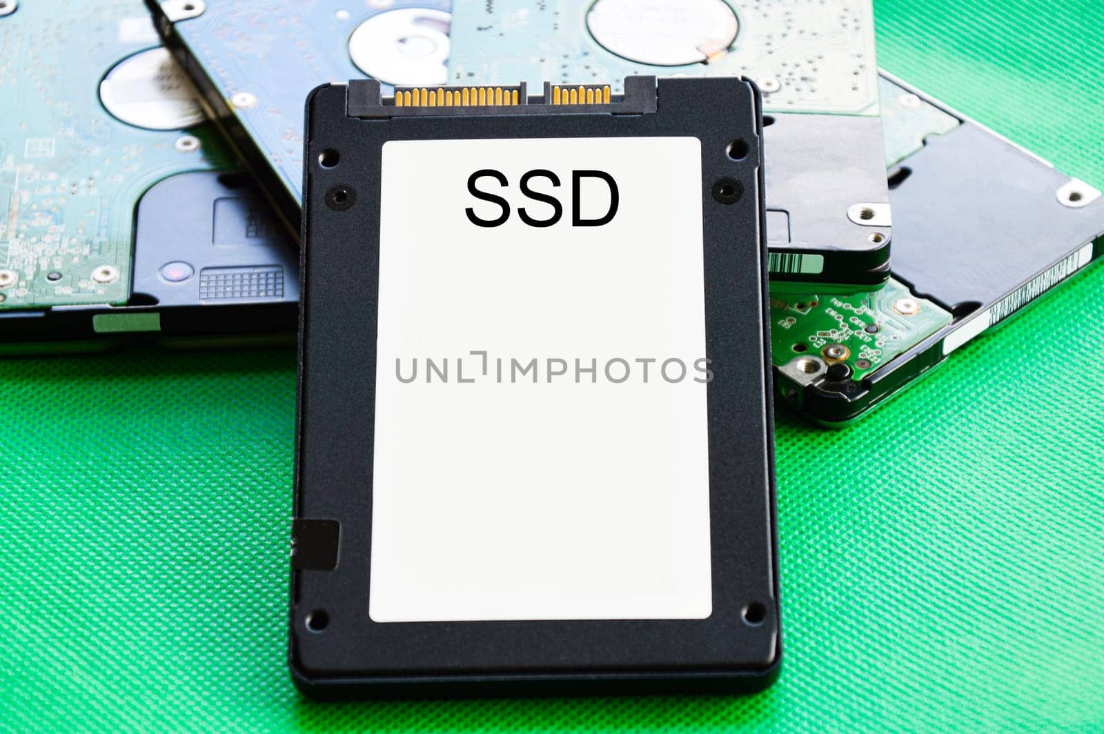 SSD is a hard disk that is more popular to use. old hard disk