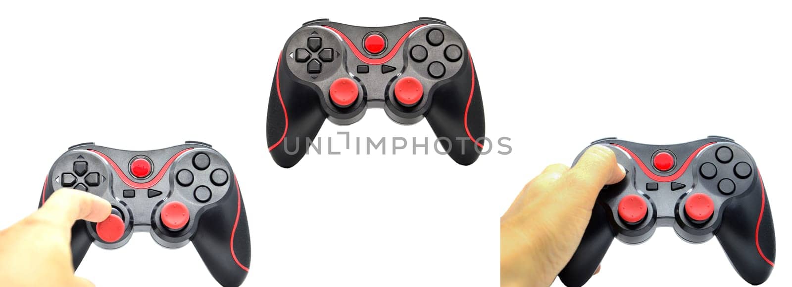 Joystick for gaming (with clipping path)