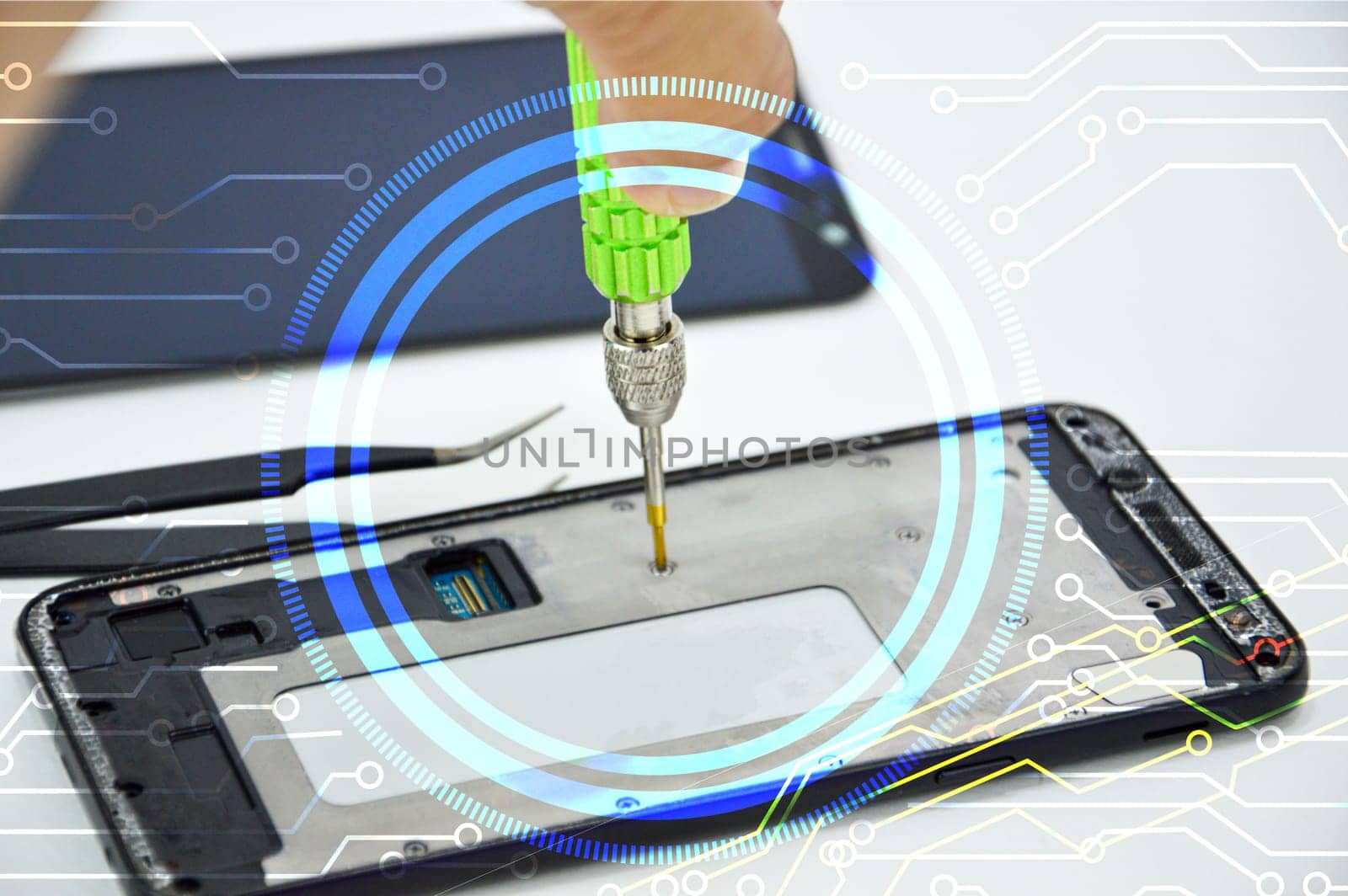 The concept of repairing a smartphone is a very popular occupation in every country.