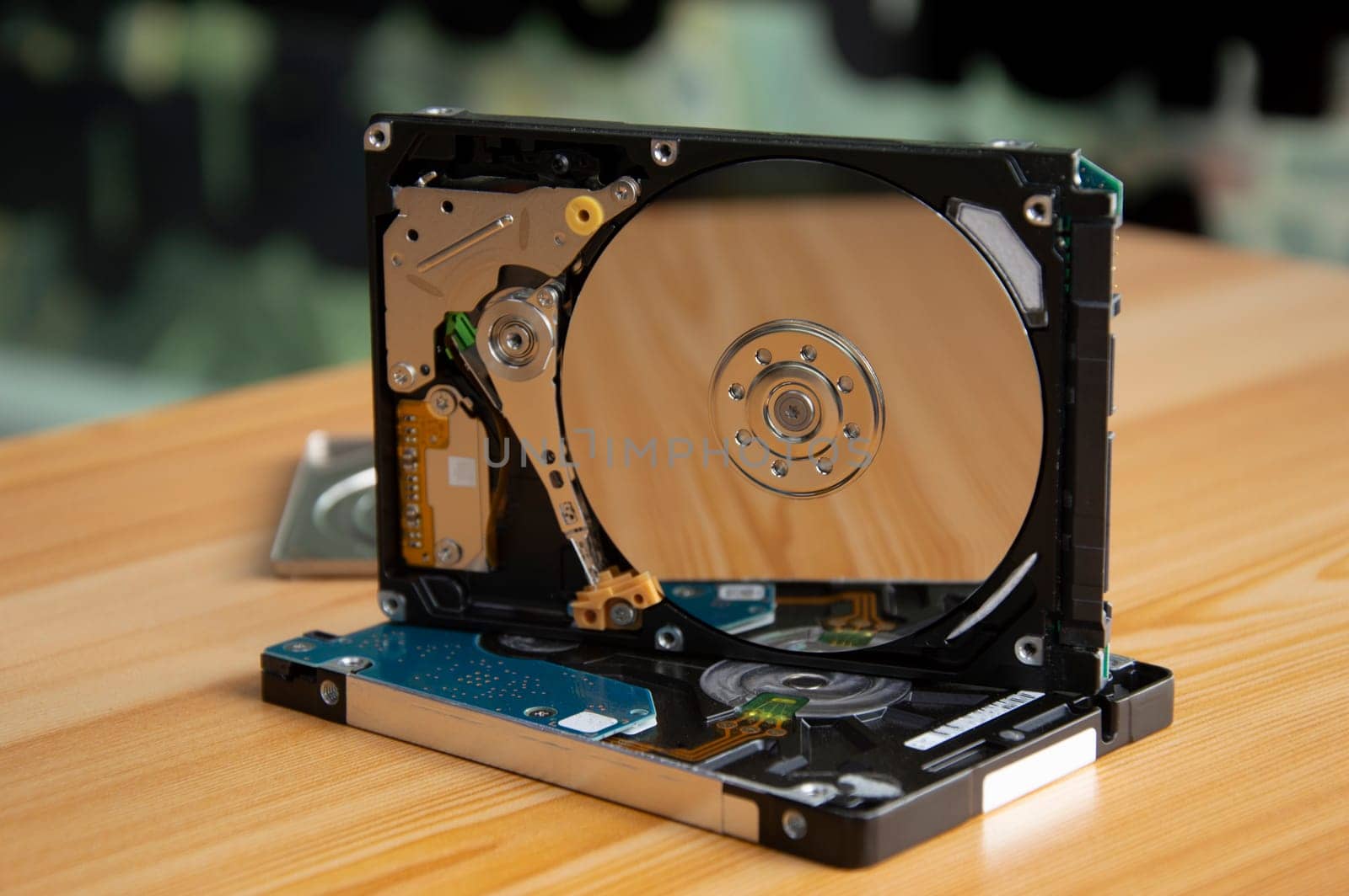 2.5-inch hard disk drive is the part that is used to store data or is called a hard disk as well. by boonruen