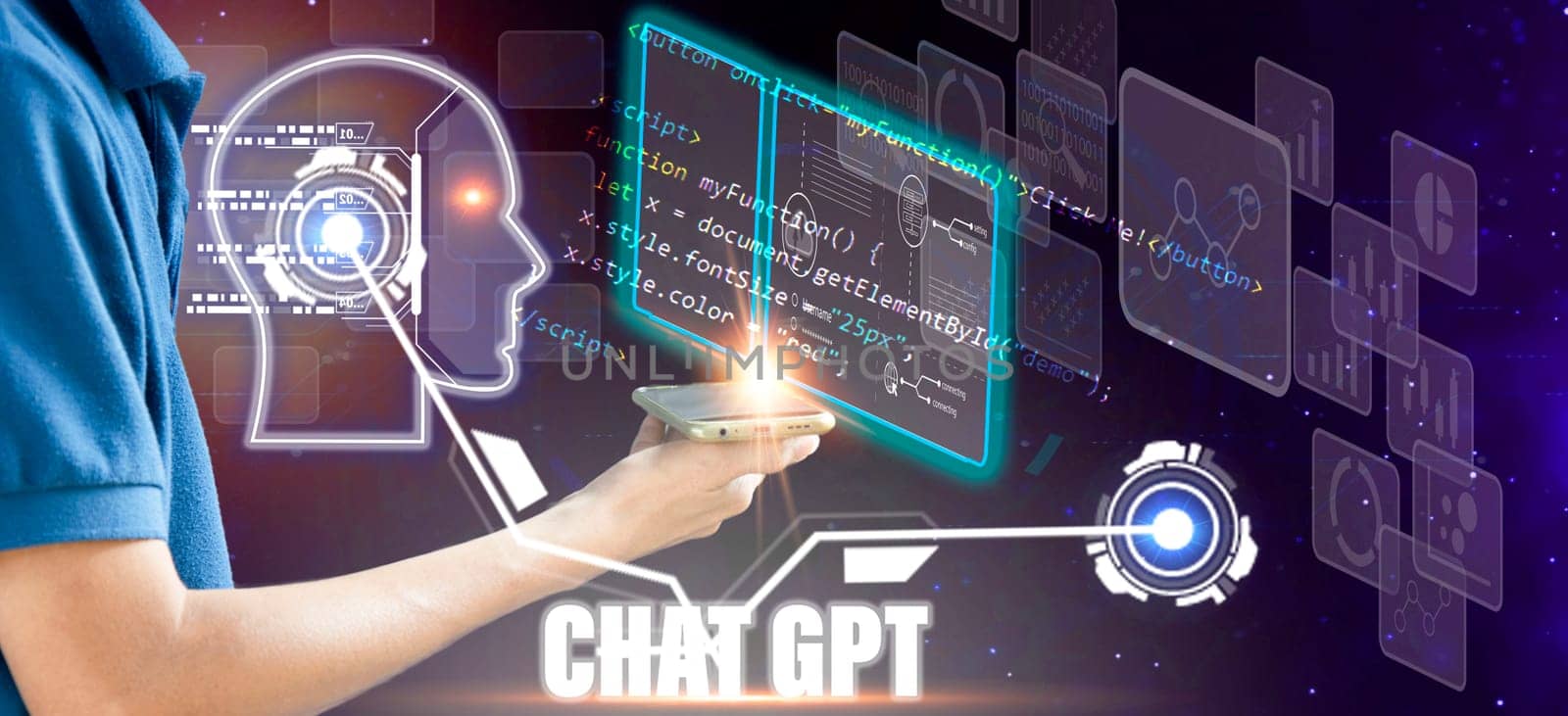 Conceptually, ChatGPT is an AI chatbot or artificial intelligence that can communicate through messages with humans naturally.