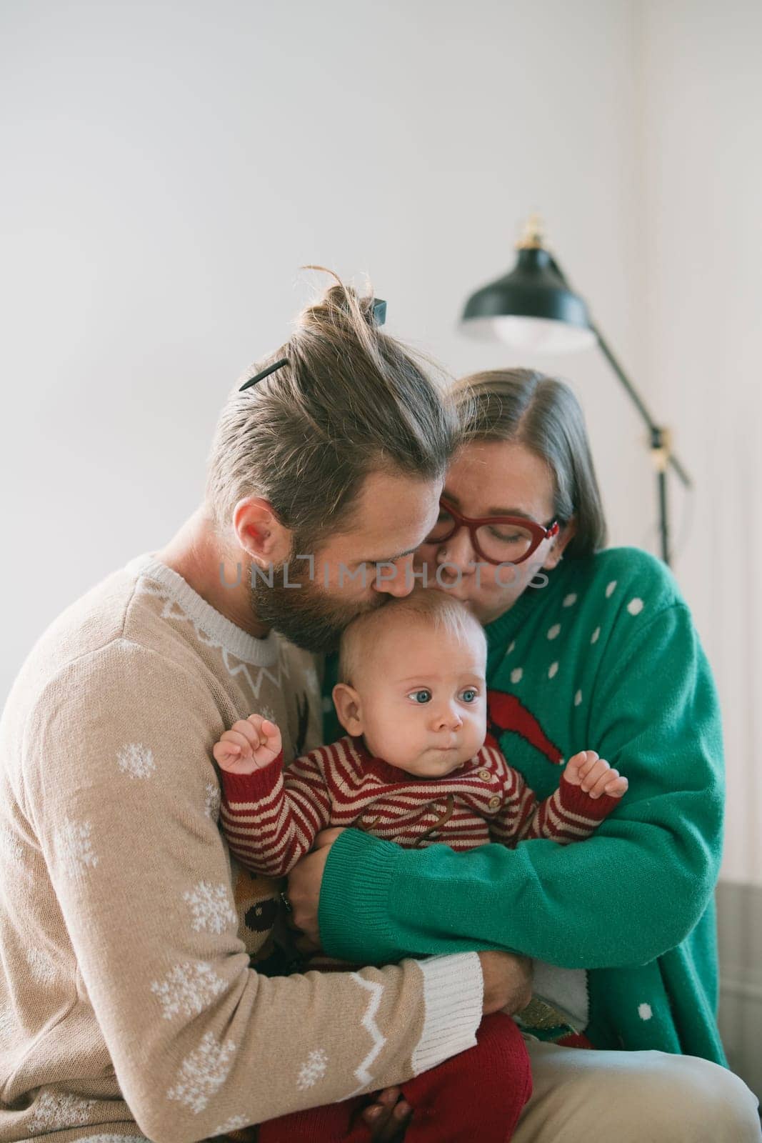 A loving family enjoys precious quality time together, truly capturing the essence of joy and connection they share