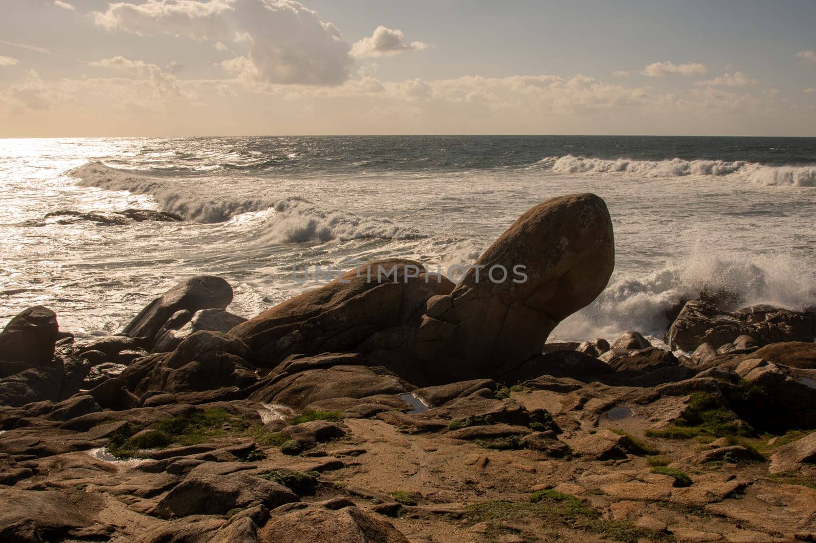 lighting atmosphere by the sea