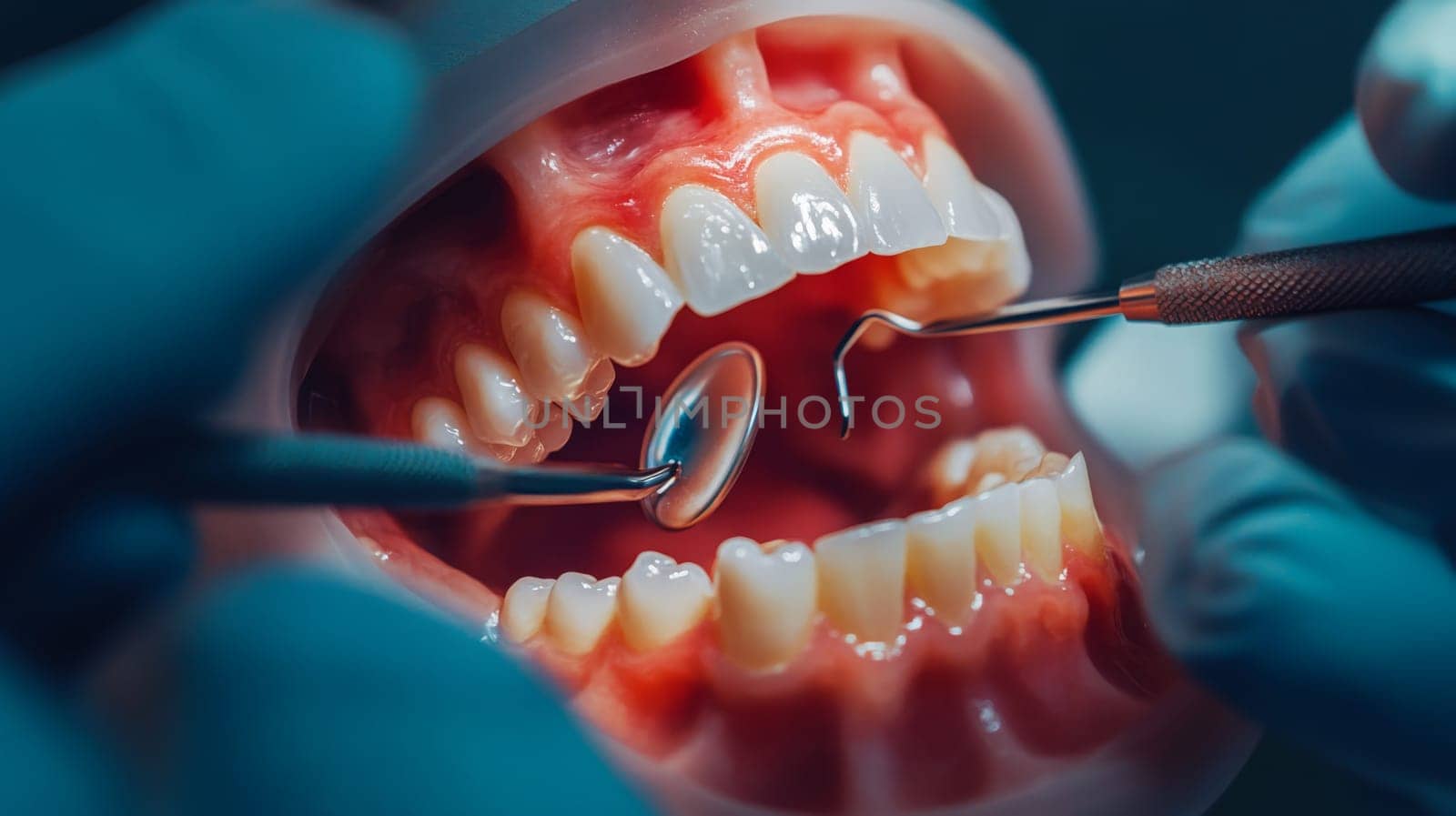 Dental treatment concept, Generative AI medical