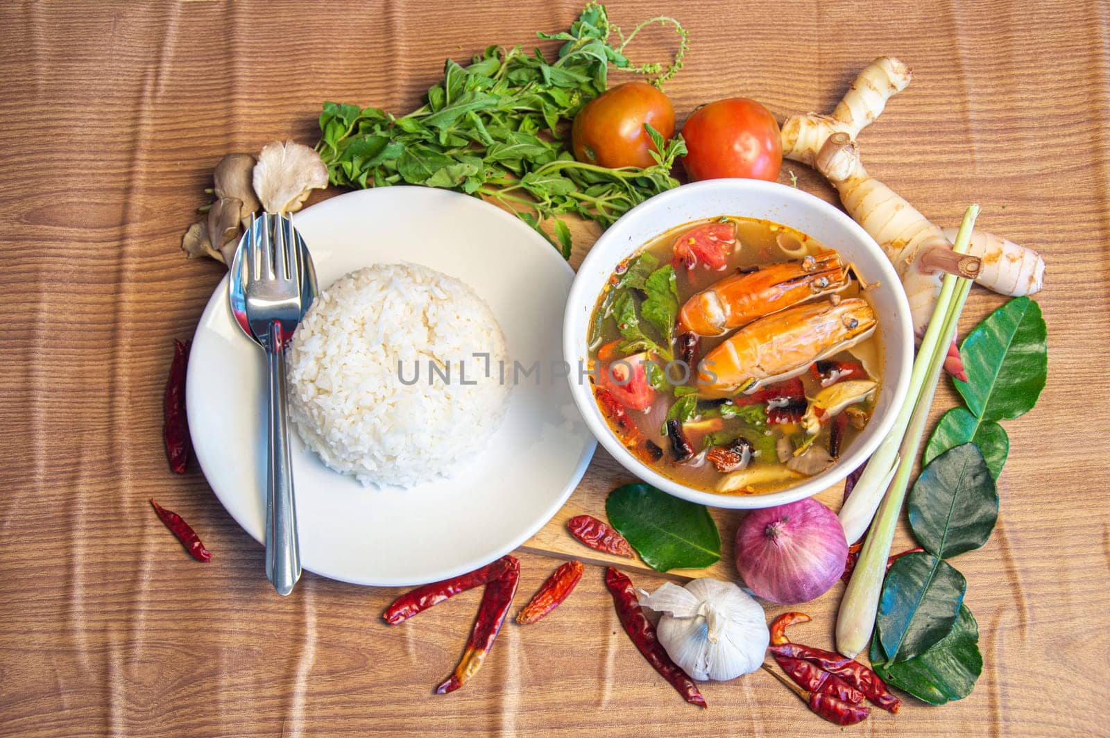 Tom Klong, river prawns, Thai food, Thai street food, original Thai food