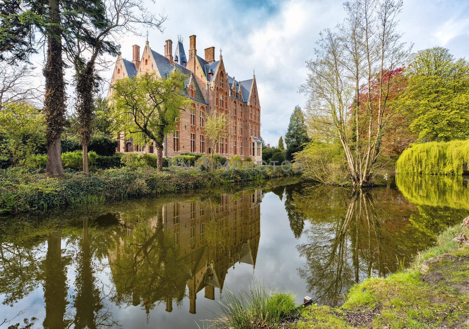 Loppem Castle is a castle situated in Loppem in the municipality of Zedelgem, near Bruges in West Flanders, in the Flemish Region of Belgium.