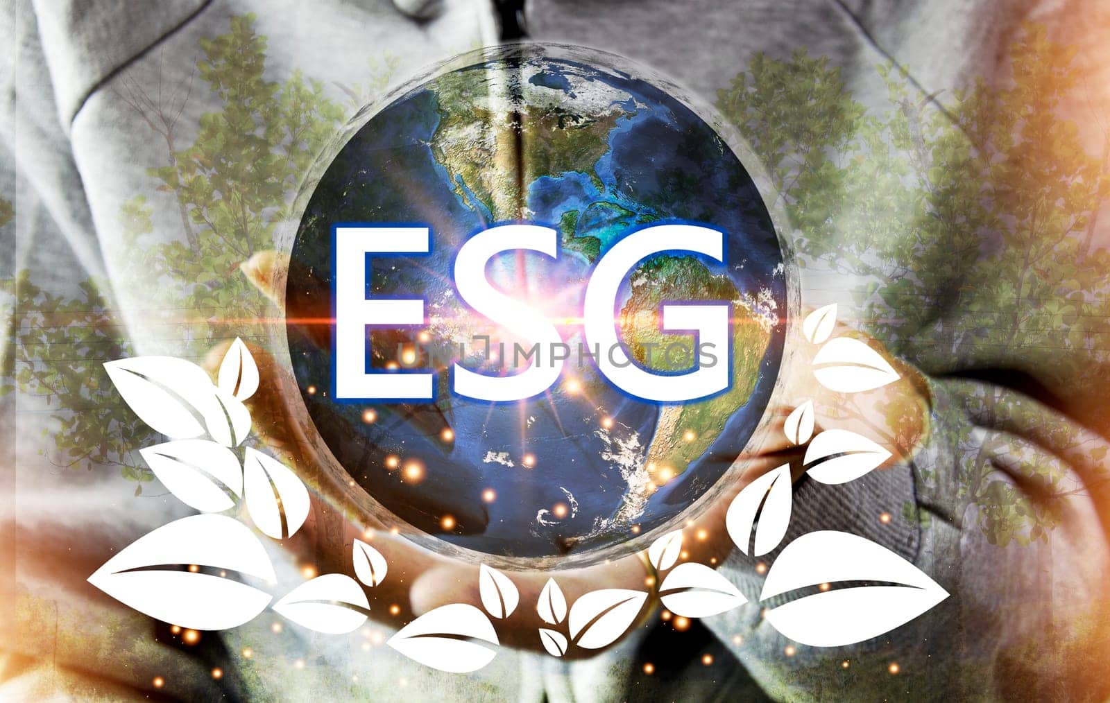 ESG is a sustainable corporate development concept that stands for Environment, Social, and Governance. ESG is currently popular with investors around the world today. by boonruen