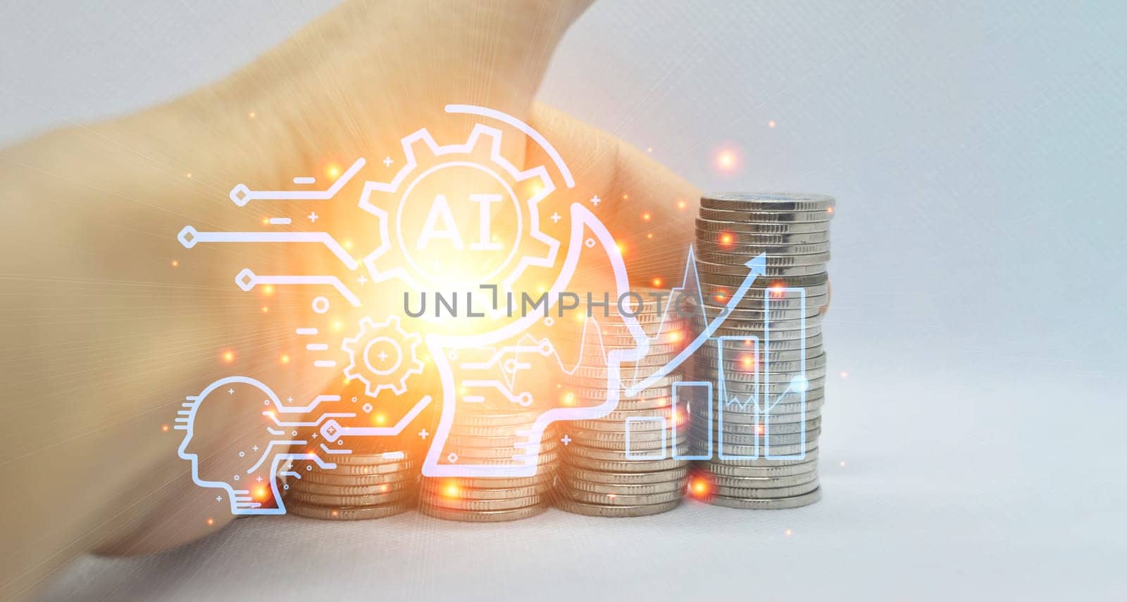 concept of AI system in investment