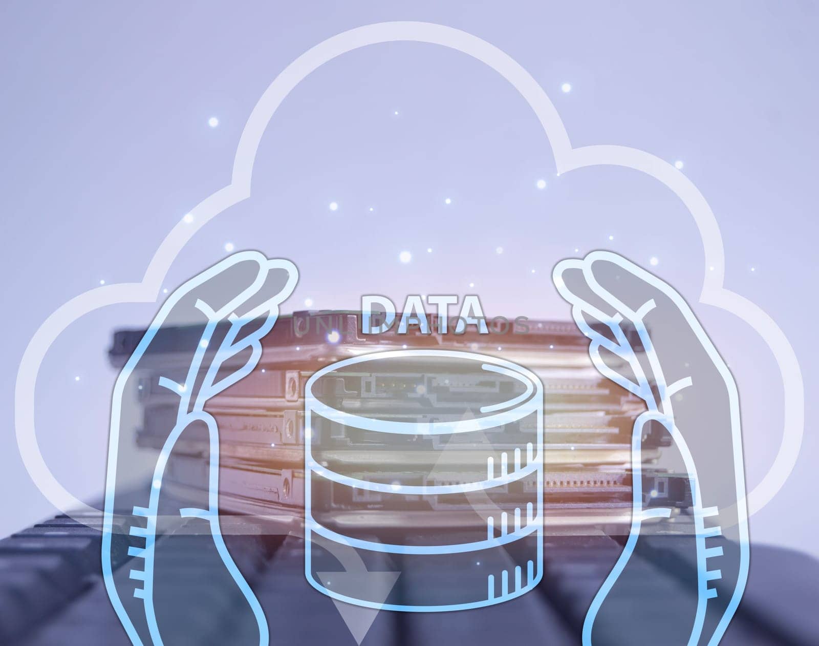 Big data storage and analytics in the cloud or on external server
