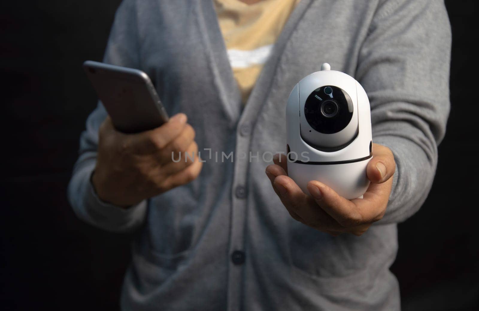 IP wifi wireless security camera supports Internet installation technology, security systems, smart home applications.	