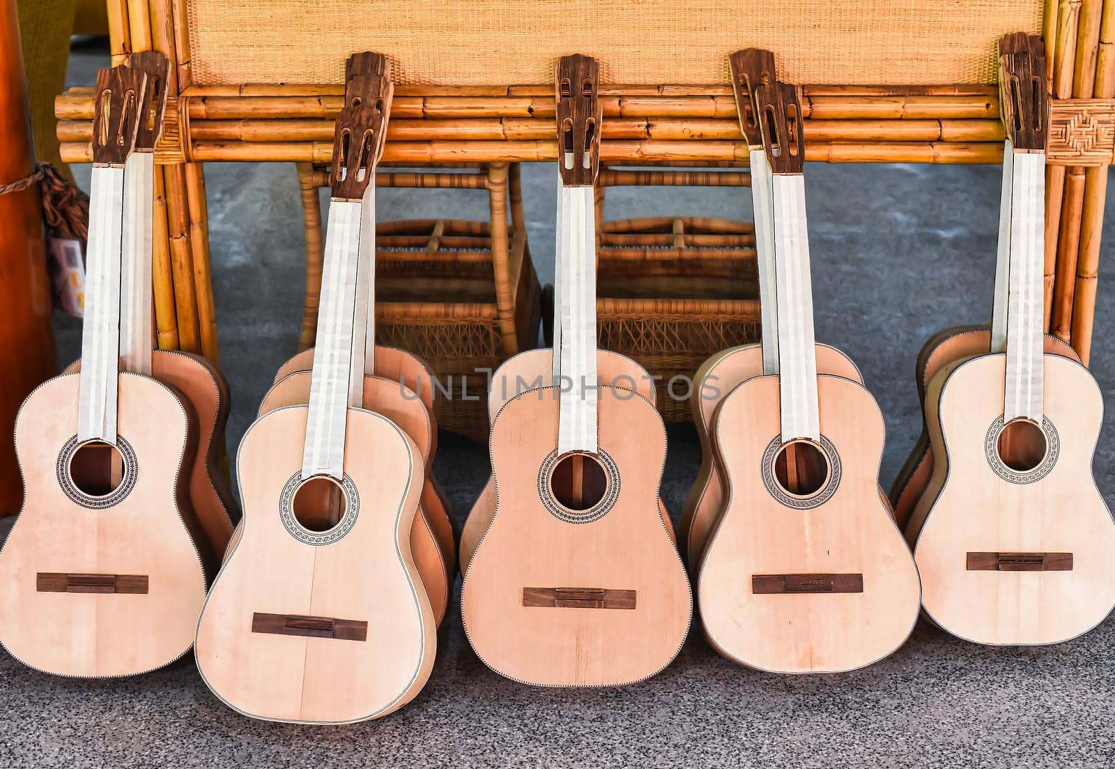Process of making wooden guitar