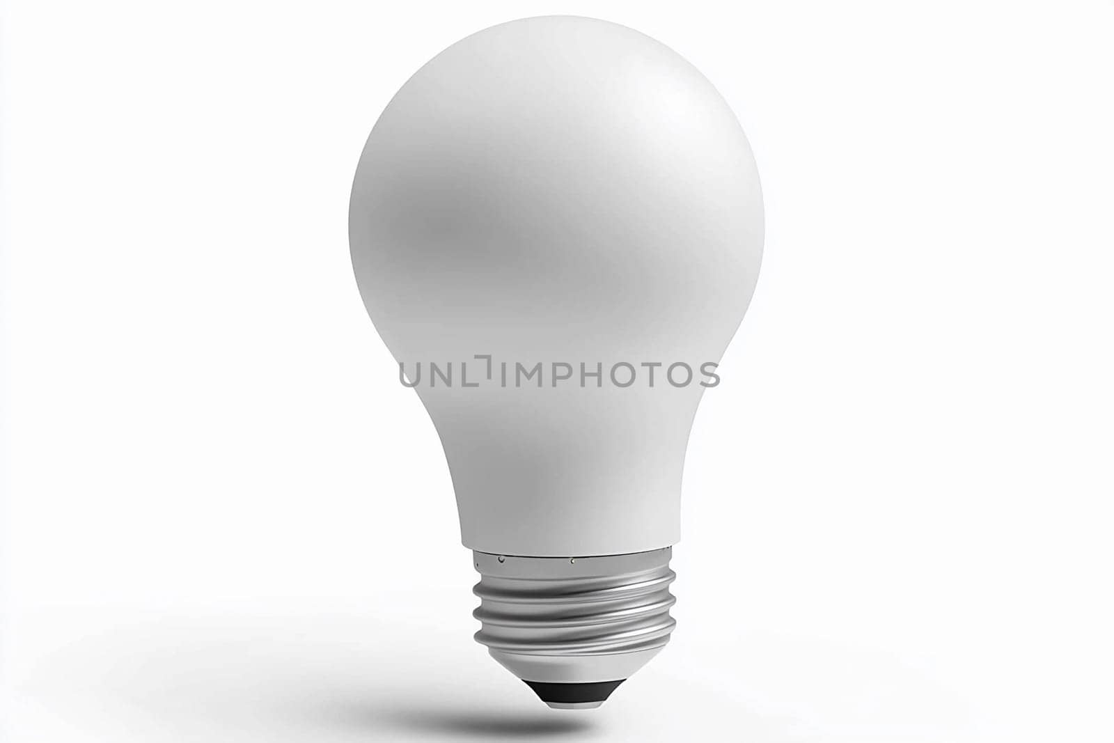 Simple round light bulb stands out as a versatile lighting option suitable for different interiors.