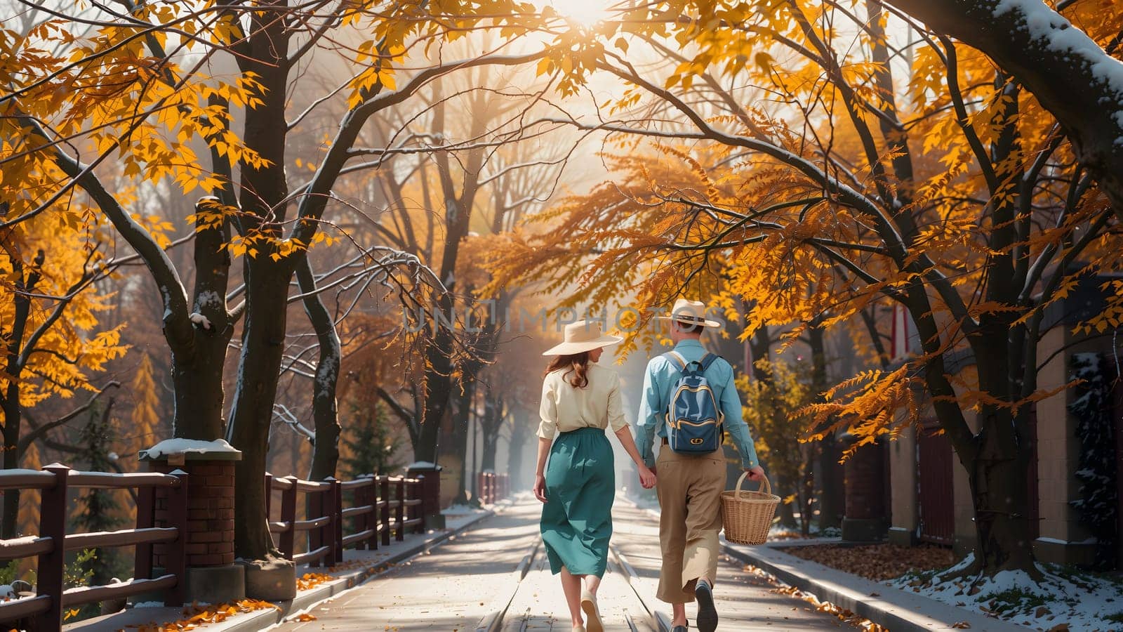 The husband and wife have long lived, expect new live - AI generated