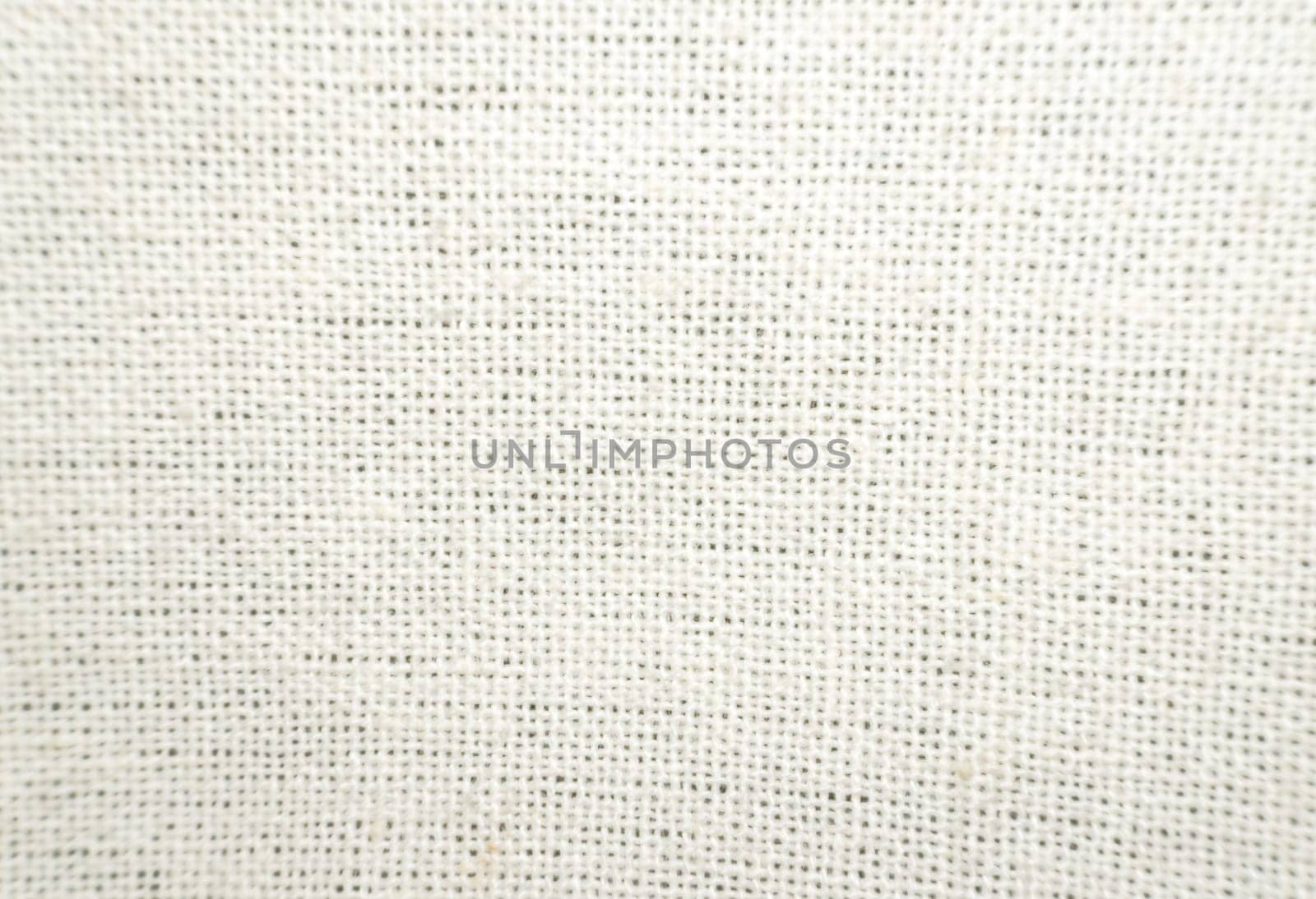 Macro of fabric weave texture surface white color use for background