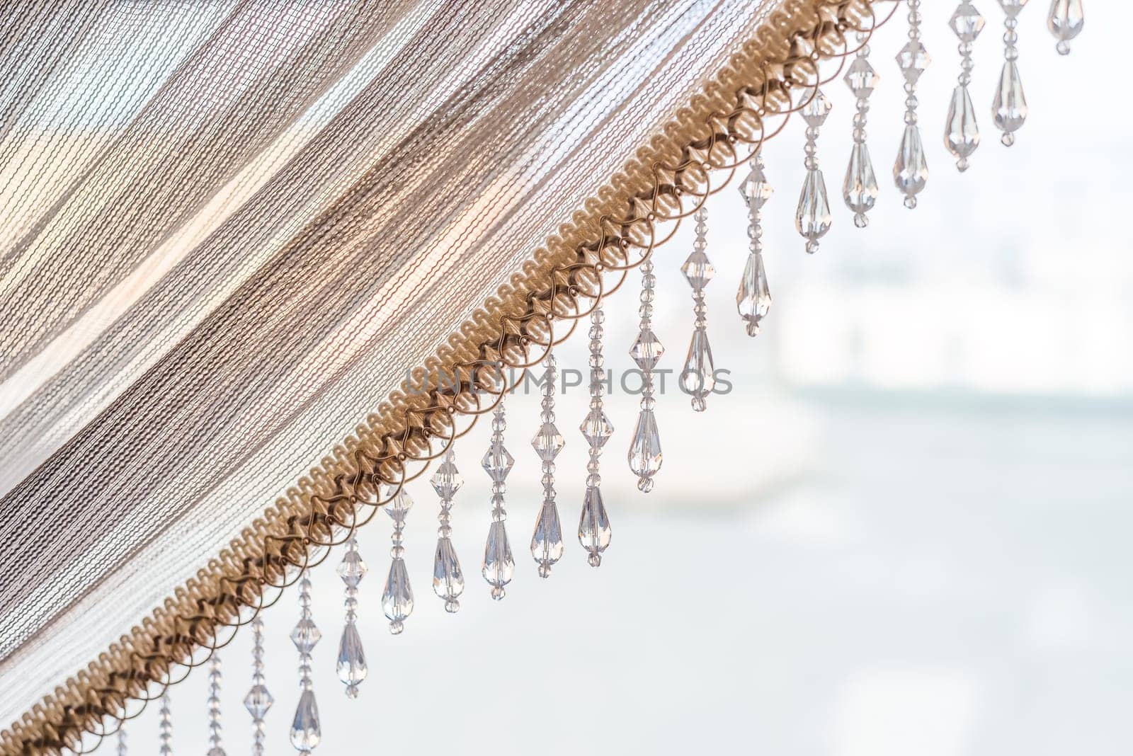 crystal beads for decorating curtains