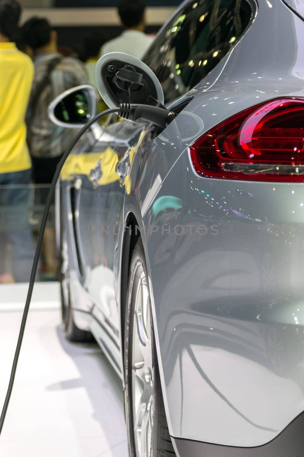 Electric car charging vehicle energy power for environment friendly