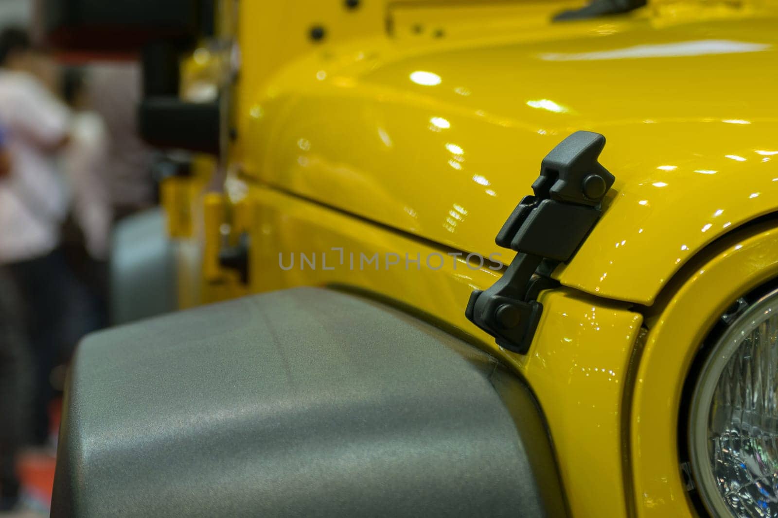 Some parts of the car show event. This a open event no need press credentials required.