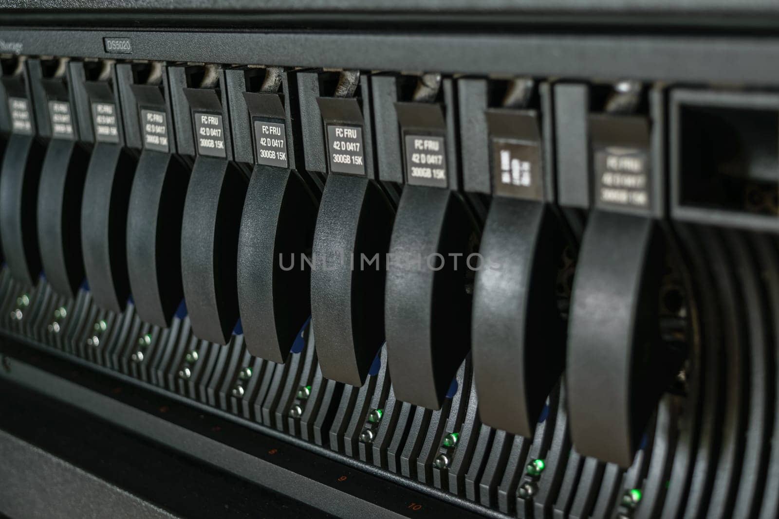 Computer Server and raid storage in datacenter