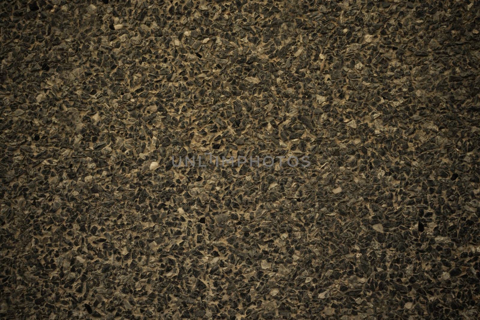 Stone wall texture background surface natural color , process in vintage style