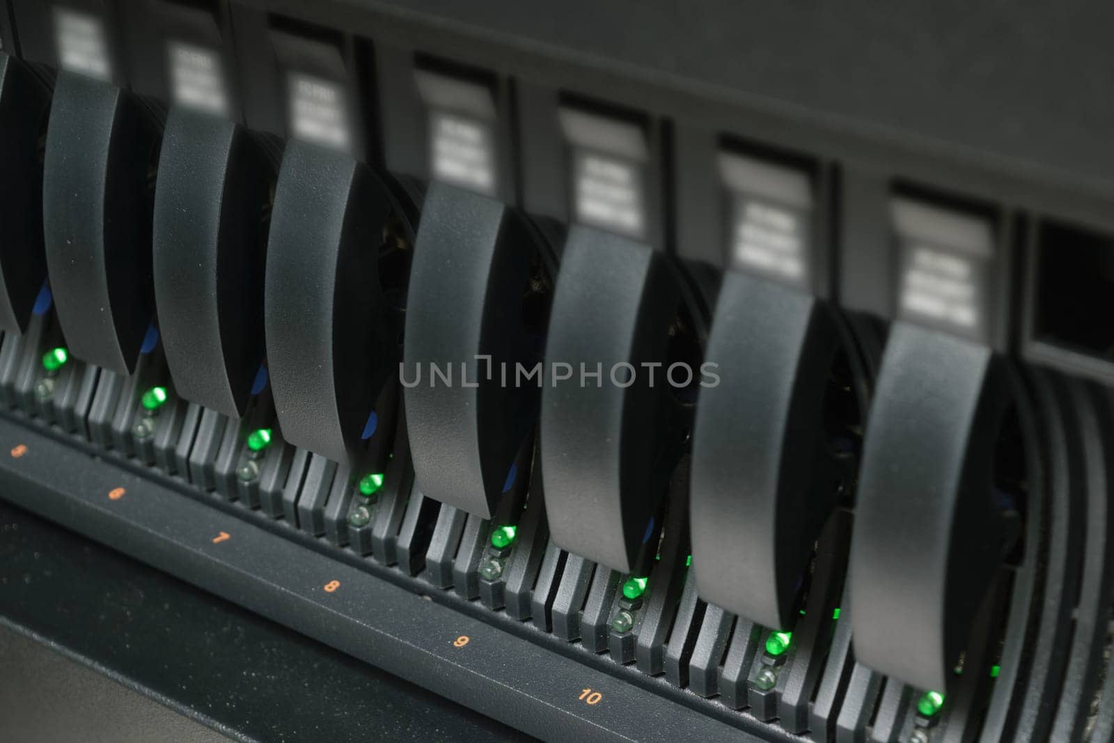 Computer Server and raid storage in datacenter