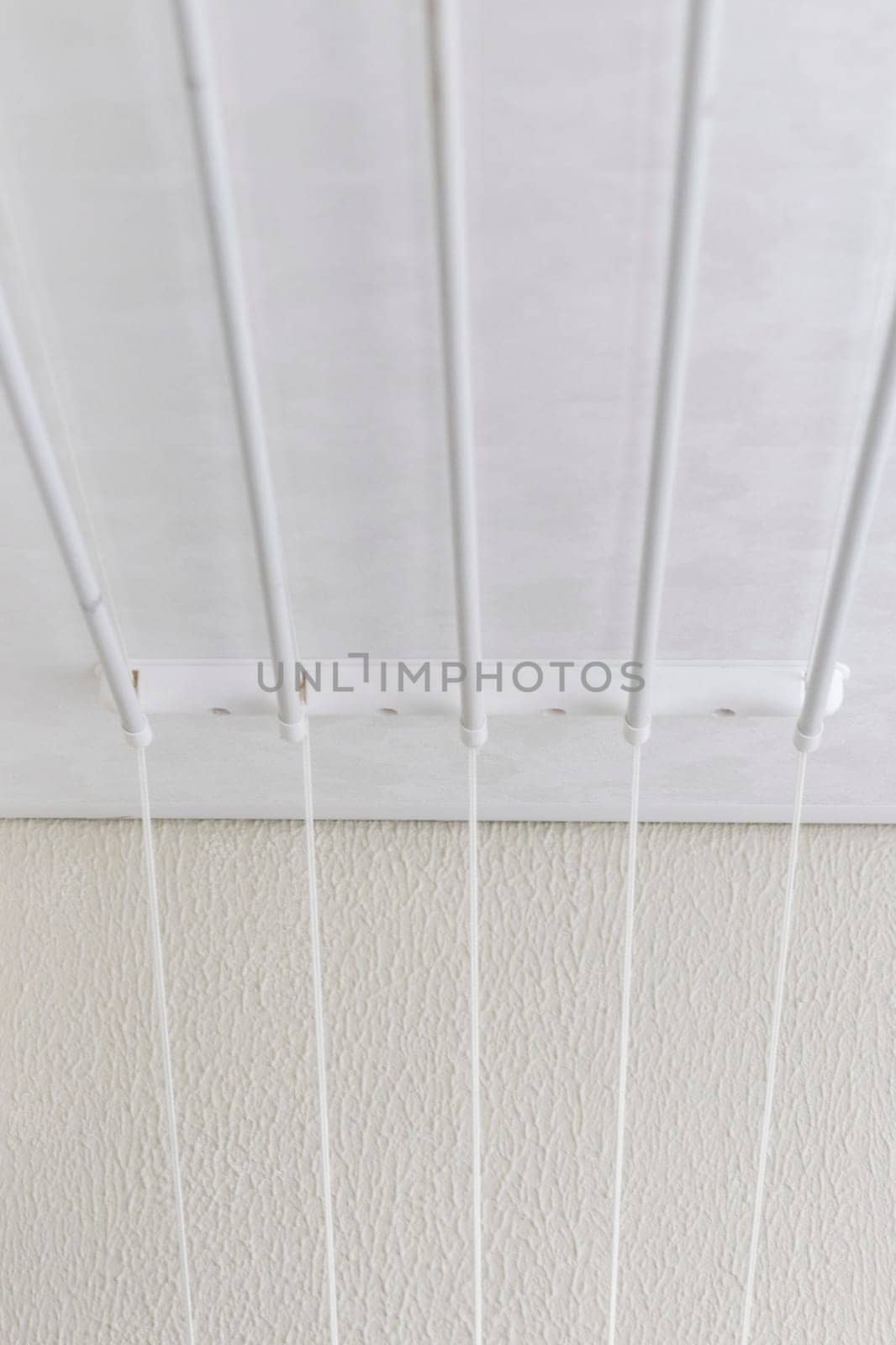 Cloth dryer fixture on the ceiling