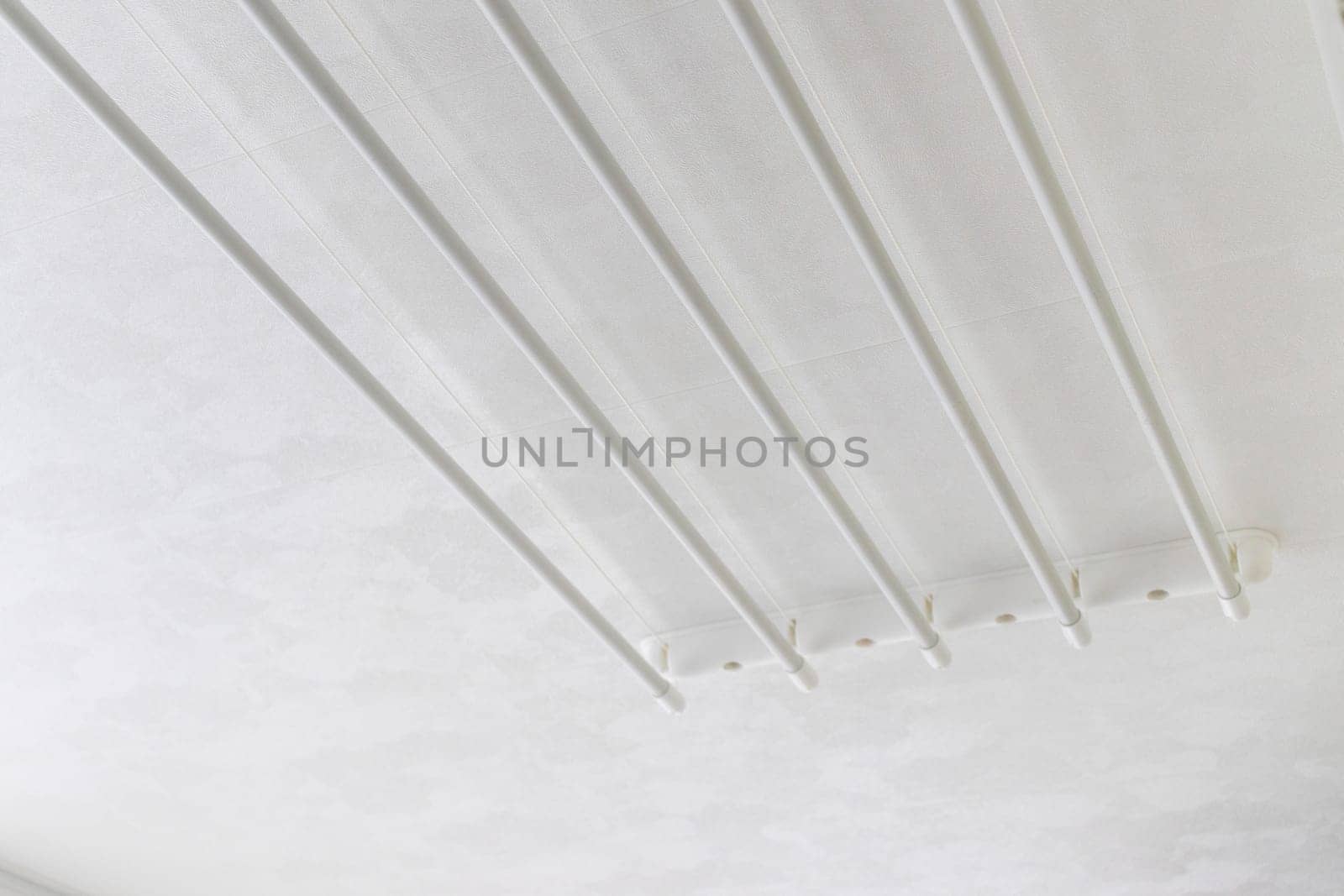Cloth dryer fixture on the ceiling