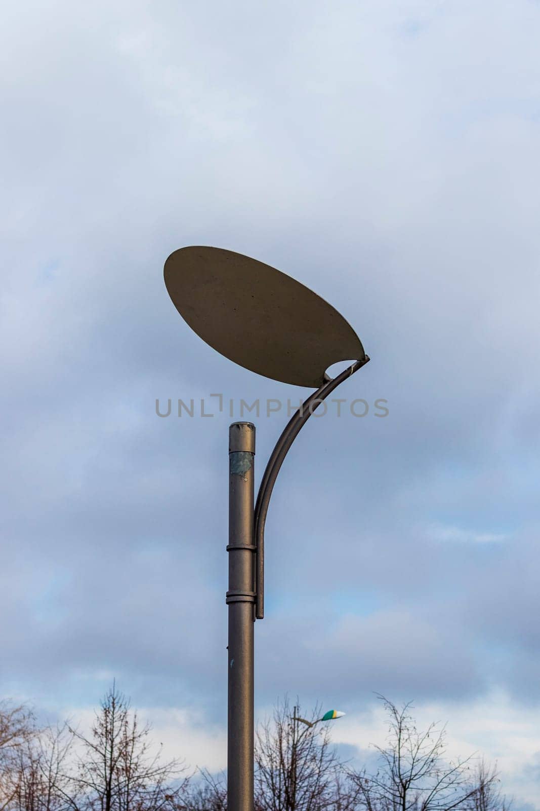 Concept shot of the lamp post