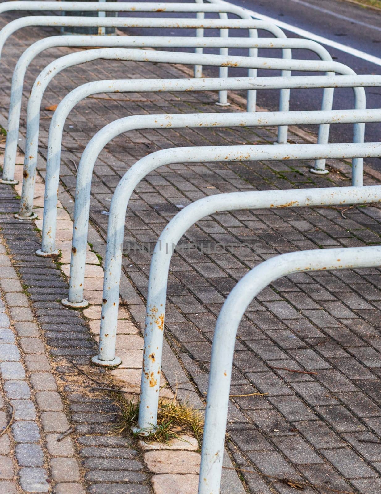 Shot of the parking for bikes