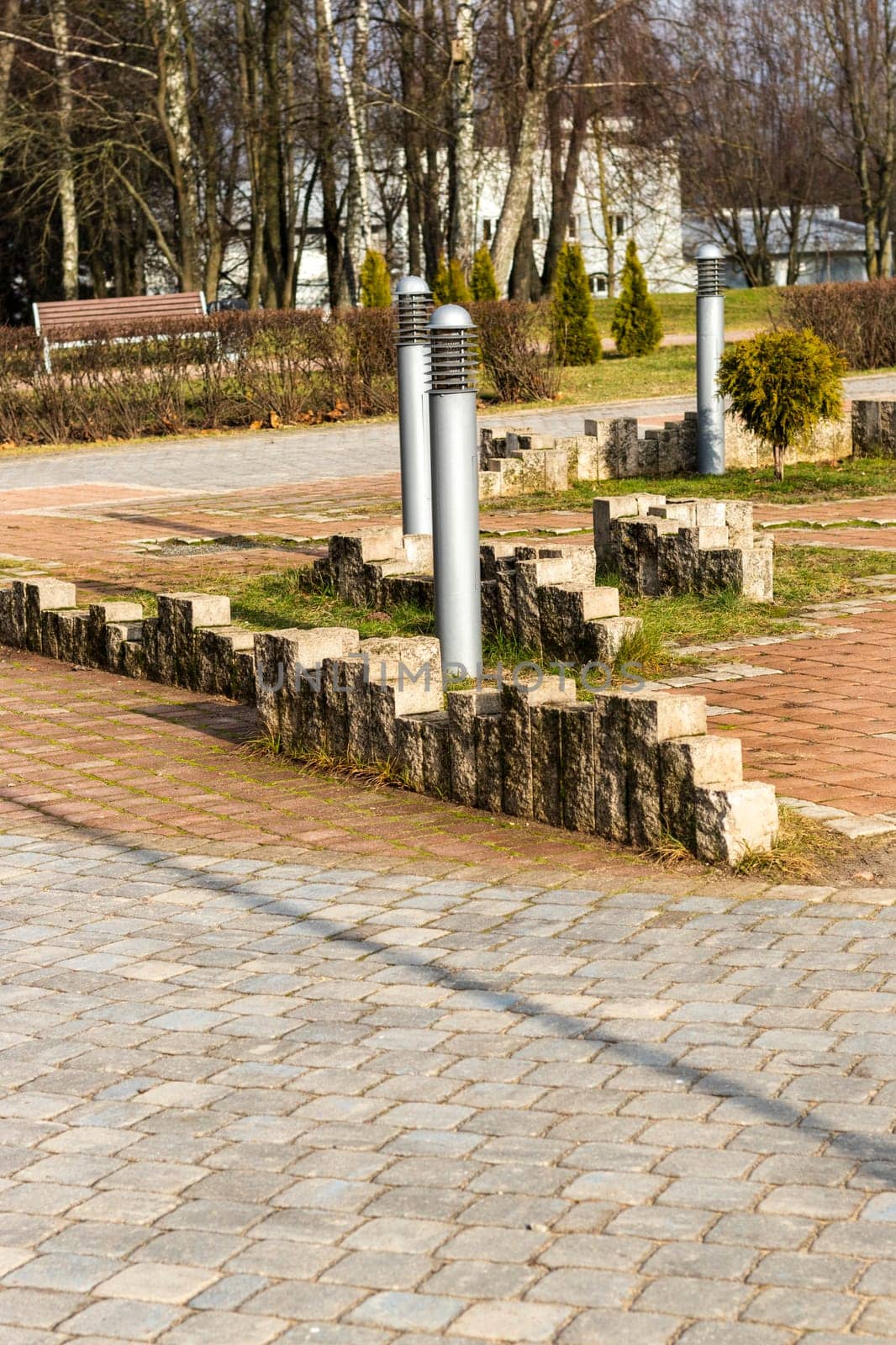 Shot of the part of the outdoors landscaping design