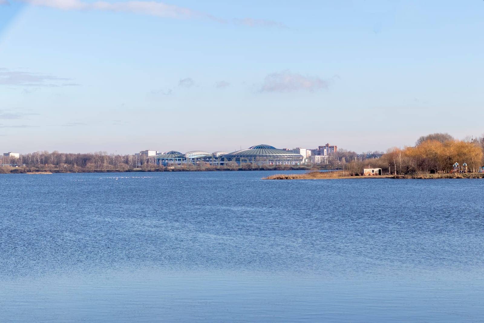 Shot of the multi purpose indoor sports arena, stadium