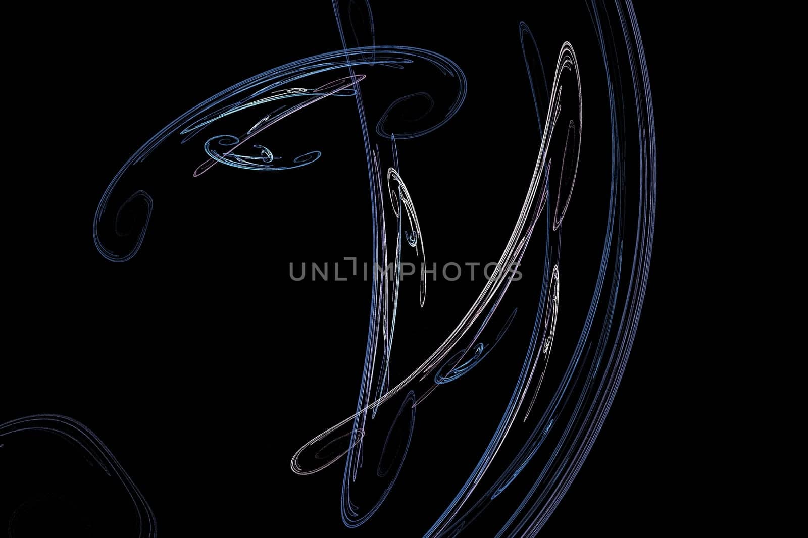 abstract background color trends 2023 , 3D illustration, rendering black multi colored lines fractal unique composition for graphic and design art projects. High quality