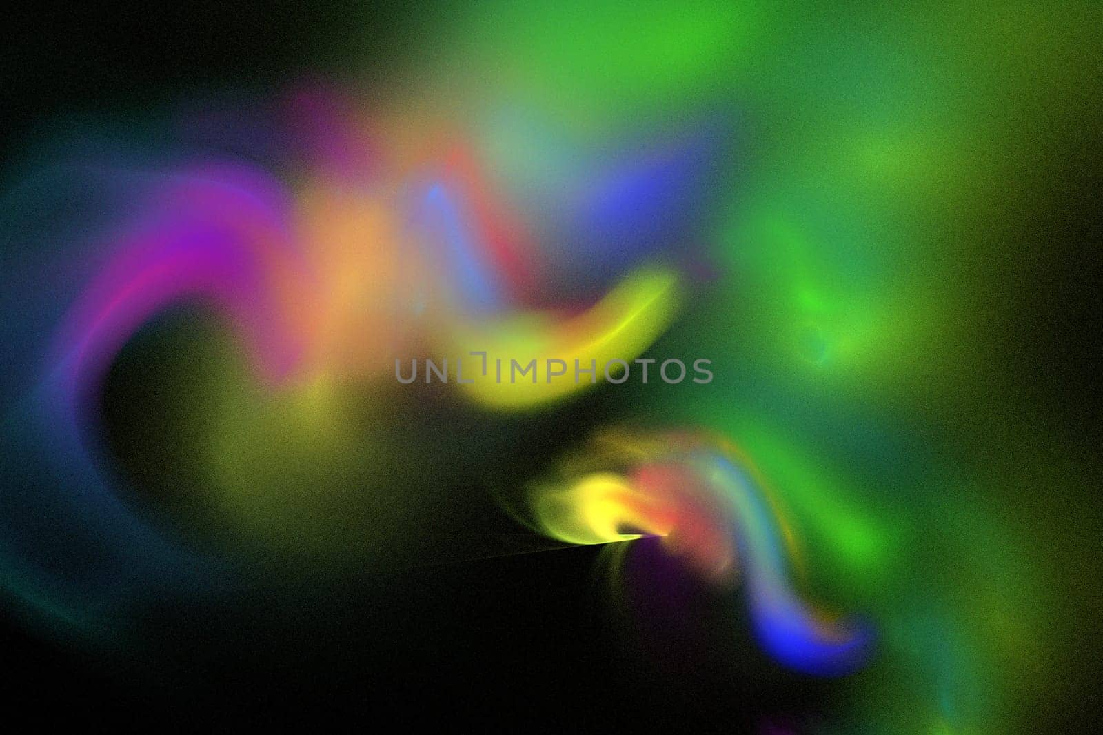 abstract background color trends 2023 , 3D illustration, rendering black multi colored lines fractal unique composition for graphic and design art projects. High quality