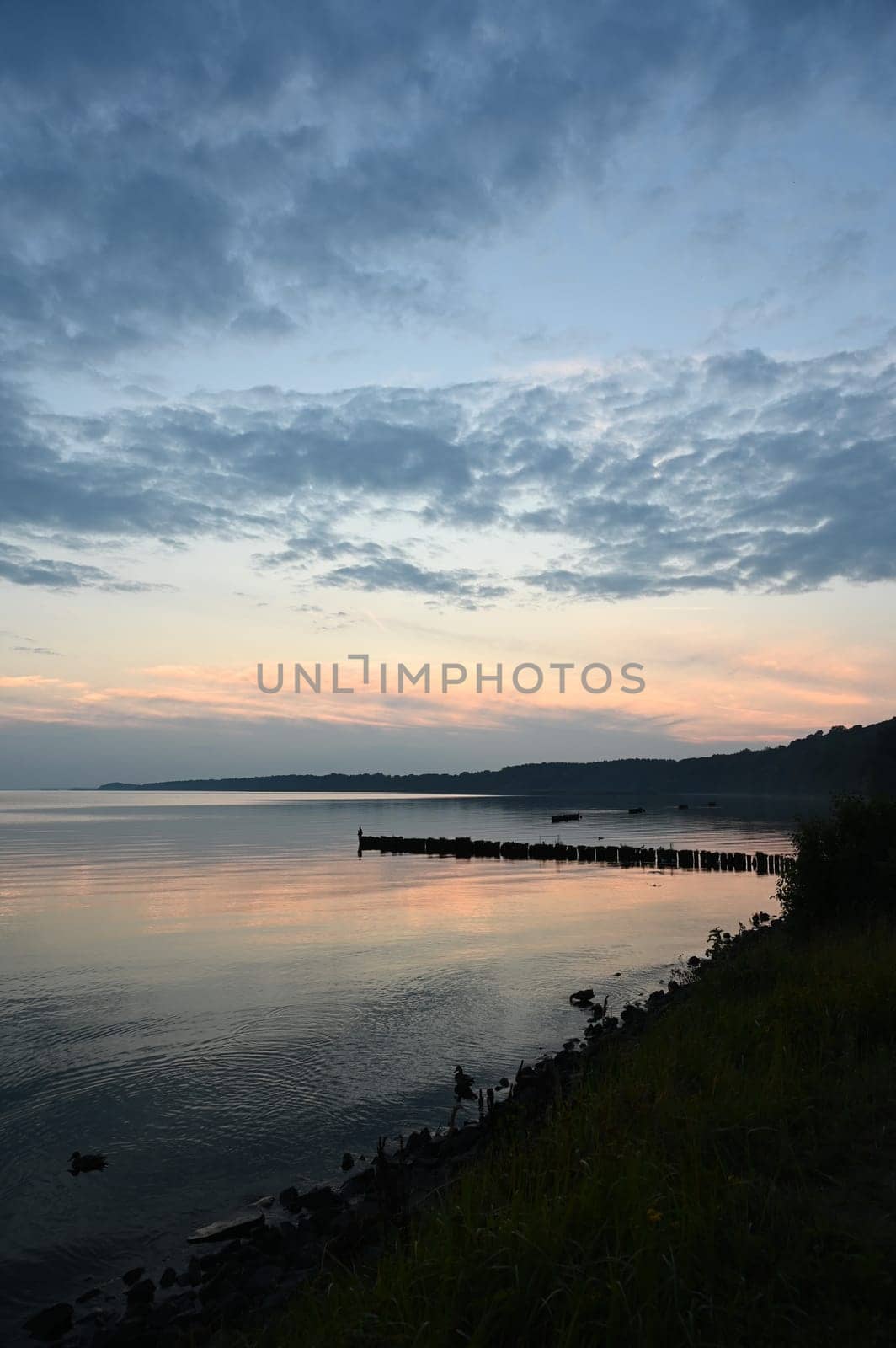 Abend am Stettiner Haff bei Kamminke