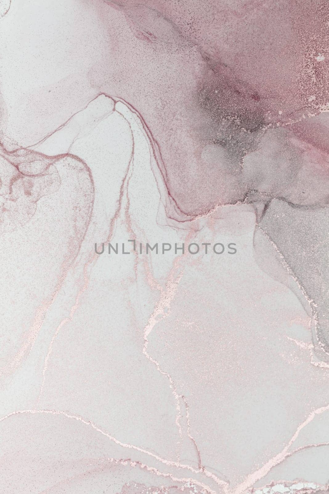 This artwork features an elegant alcohol ink abstract design characterized by soft pastel colors blending seamlessly. The fluid patterns create a captivating visual experience, ideal for any decor.