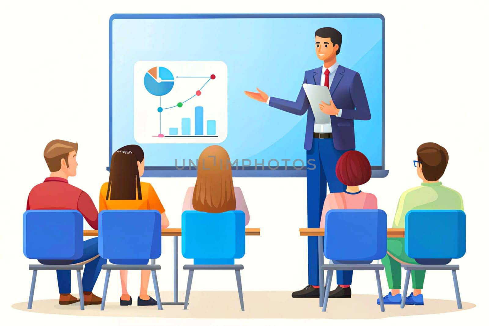 the process of receiving or giving systematic instruction, especially at a school or university
