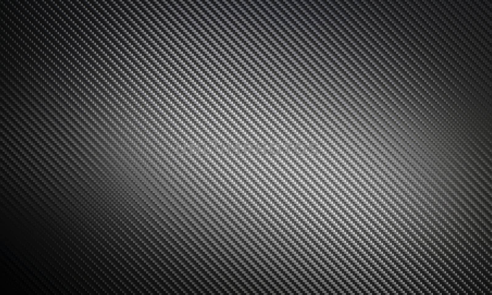 Dark carbon fiber background with diagonal weave pattern 3d
