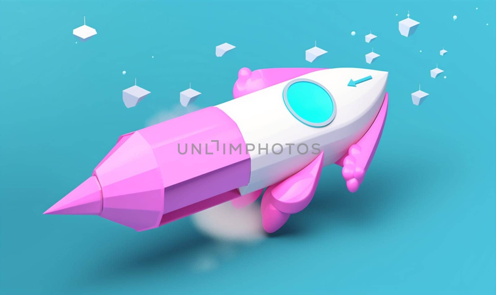 off finance currency exchange trade rocket launch sky startup cartoon target spaceship shuttle concept start business spacecraft bitcoin space technology take. Generative AI.